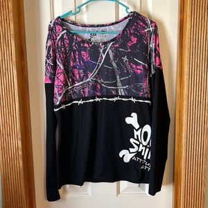 Long sleeve muddy girl shirt